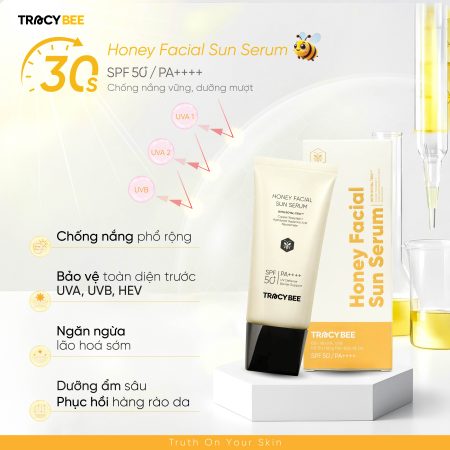 HONEY FACIAL SUN SERUM HONEY FACIAL SUN SERUM SPF50+ PA++++