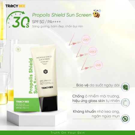 PROPOLIS SHIELD SUN SCREEN SPF50+ PA++++