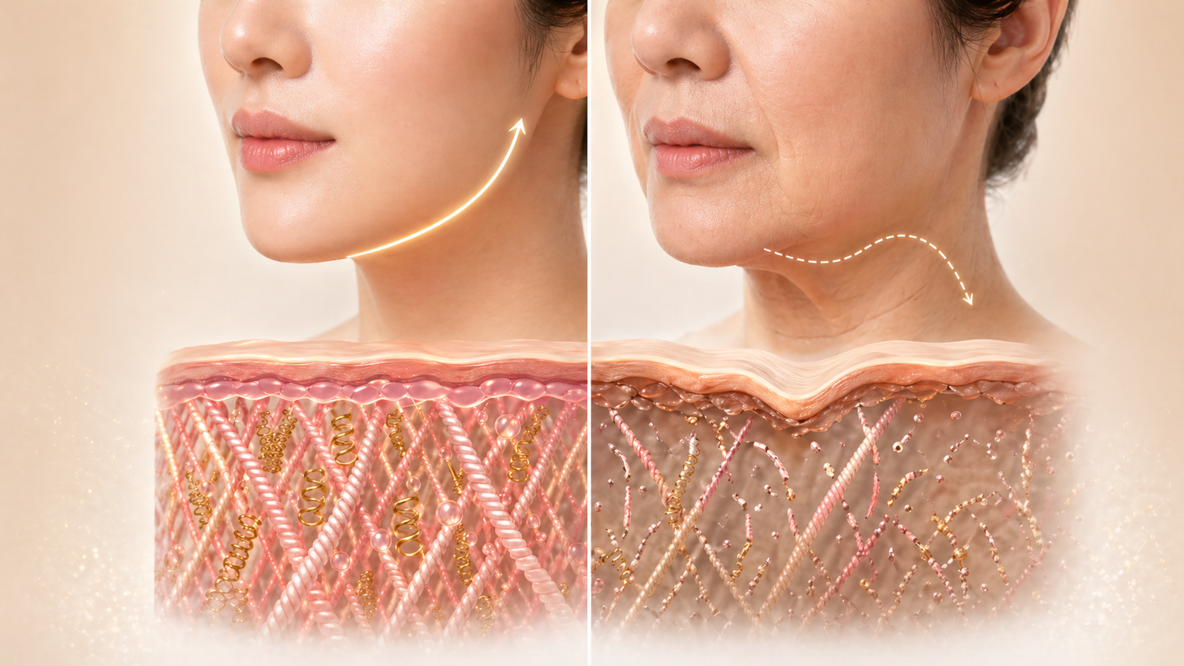 Collagen Và Elastin: Vì Sao Da Mất Độ Đàn Hồi Theo Tuổi?